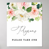 Bloosprogramma's neem er één bord poster (Voorkant)