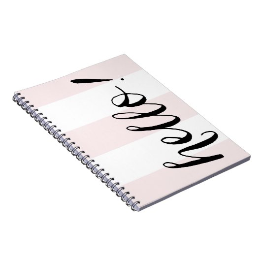 Bloost de Moderne Kalligrafie van het hallo het Notitieboek (Rechterzijde)