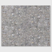 Blootgesteld aggregaat (bedrukt, niet van beton) cadeaupapier (Vlak)