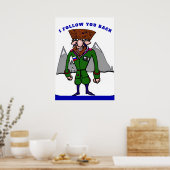 Blootgestelde Gekke trol, Poster (Keuken)