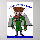 Blootgestelde Gekke trol, Poster (Voorkant)