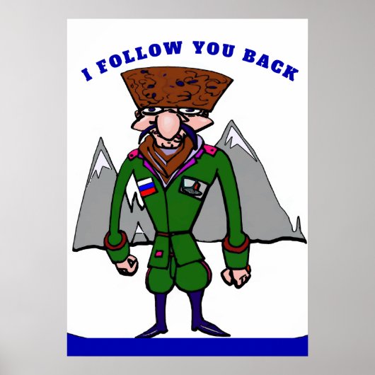 Blootgestelde Gekke trol, Poster (Voorkant)