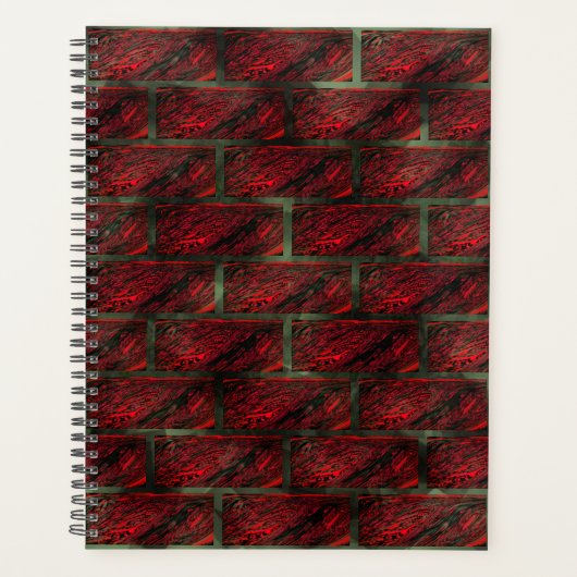 Blootgestelde stenen muur of tegels die hem simule planner (Voorkant)