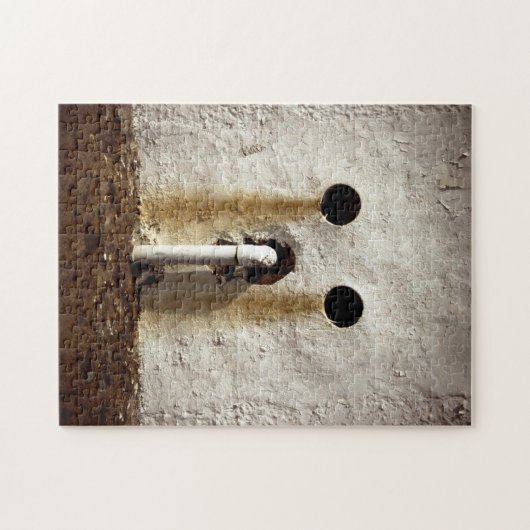 Blootgestelde waterleiding legpuzzel (Horizontaal)