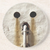 Blootgestelde waterpijp Antropomorfe Kunst Zandsteen Onderzetter (Voorkant)