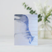 Blootgestelde Wolf Briefkaart (Staand voorkant)