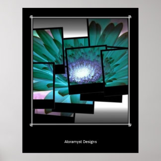 Blootstelling aan flora poster