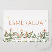 Blootstelling aan Folie met zoete percolaat Aankon Folie Uitnodiging (Voorkant)