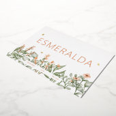 Blootstelling aan Folie met zoete percolaat Aankon Folie Uitnodiging (Gedraaid)