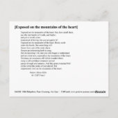 BLOOTSTELLING AAN HET HOOFD BRIEFKAART (Achterkant)