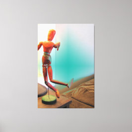 BLOOTSTELLING canvaswandkunst | m3galleryStudio Canvas Afdruk