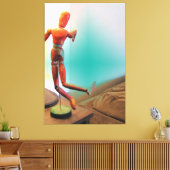 BLOOTSTELLING canvaswandkunst | m3galleryStudio Canvas Afdruk (Insitu (Woonkamer))