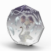 Bloque de fotos personalizado  con plumas y brillo fotoblokken (Rechts)