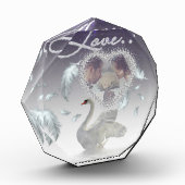 Bloque de fotos personalizado  con plumas y brillo fotoblokken (Links)