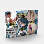 Bloque para fotos "Best Dad Since" personalizable Fotoblokken (Links)