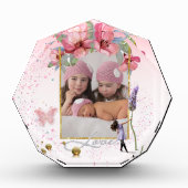 Bloque para fotos personalizado con flores y amor fotoblokken (Voorkant)