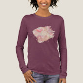 Blos van Jou Tri-Blend Shirt (Voorkant)