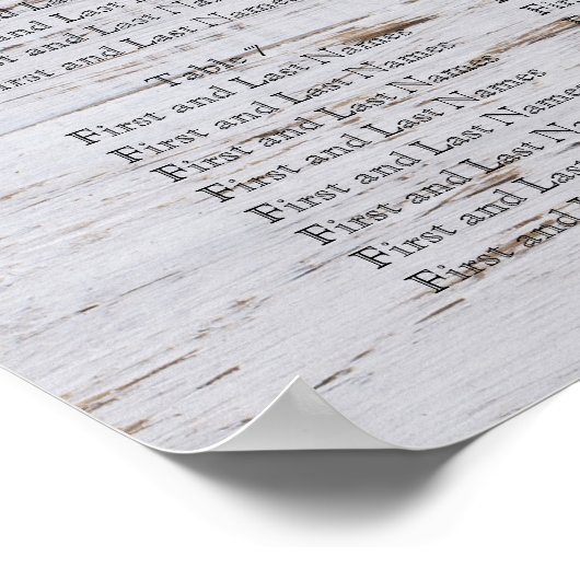 Blosems Blend half en half gebarsten voor bruiloft Poster (Hoek)