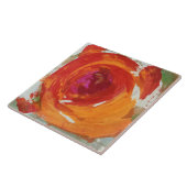 Blossom 6 x 6 keramische tapijten tegeltje (Zijkant)