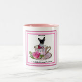 Blossom a mylittlechi.com creation tweekleurige koffiemok (Center)