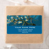 Blossom Almond Tree, Vincent van Gogh. Etiket (Insitu)