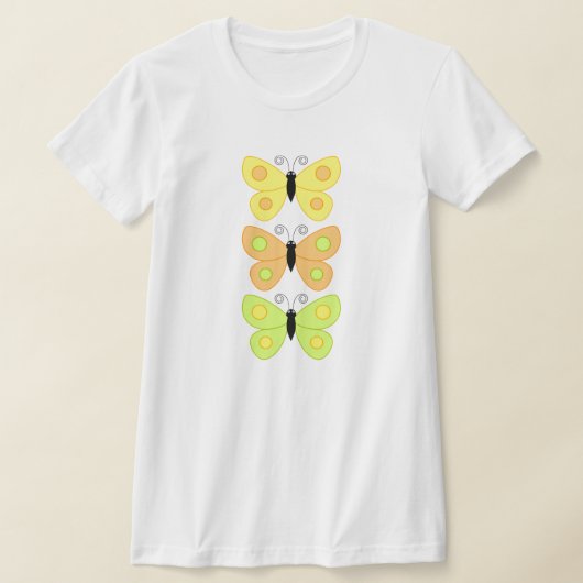 Blossom als een vlinder T-shirt (Laagn)