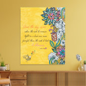 Blossom - Anais Nin Canvas (Insitu (Woonkamer))