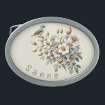 Blossom and Bird Gesp<br><div class="desc">Accentuate your outfit with our 'Blossom and Bird' belt buckle, a fusion of natural wonder and fashion. This exquisite buckle, featuring a serene bird nestled among elegant flowers, is a sophisticated statement piece. Crafted for the fashion-savvy individual with an appreciation for nature's beauty, it’s the perfect accessory to add a...</div>