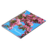 Blossom and Blue Sky Personalised Notitieboek (Linkerzijde)