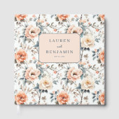 Blossom and Vow Wedding Gastenboek (Voorkant)