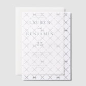 Blossom and Vow Wedding Vellum Uitnodigingen (Offset (Uitnodiging))
