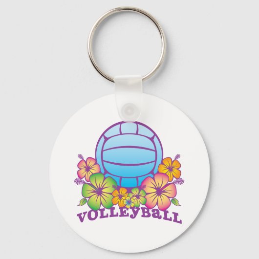 Blossom Beach Volleyball Sleutelhanger (Voorkant)