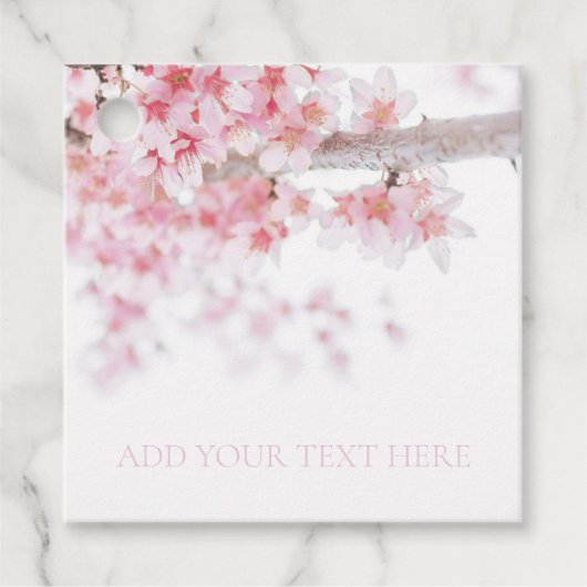 BLOSSOM:  BEDANKJES LABELS (Voorkant)