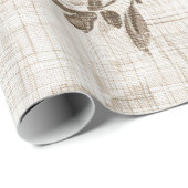 Blossom Beige Gift Wrap Cadeaupapier (Rol Hoek)