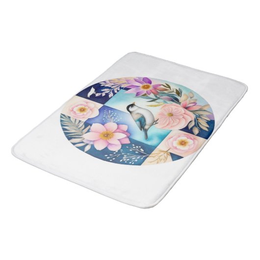 Blossom & Bird  Badmat (Gekanteld)