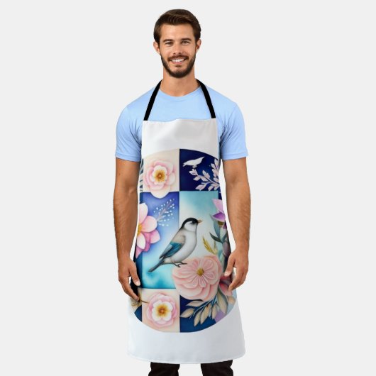 Blossom & Bird  Schort (Gedragen)