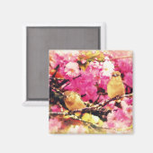 Blossom Birdies Magneet (Voorkant / Achterkant)