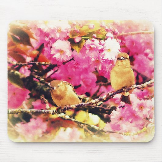 Blossom Birdies Muismat (Voorkant)