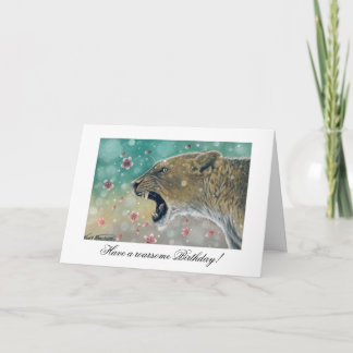 Blossom Birthday Card Kaart