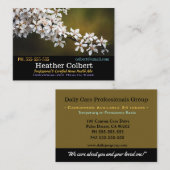 Blossom Bliss Caregiver Professional Visitekaartje (Voorkant / Achterkant)