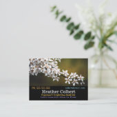 Blossom Bliss Caregiver Professional Visitekaartje (Staand voorkant)