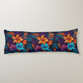 Blossom Bliss: Een bloemenparadijs Lichaamskussen (Achterkant)