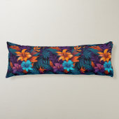 Blossom Bliss: Een bloemenparadijs Lichaamskussen (Voorkant)
