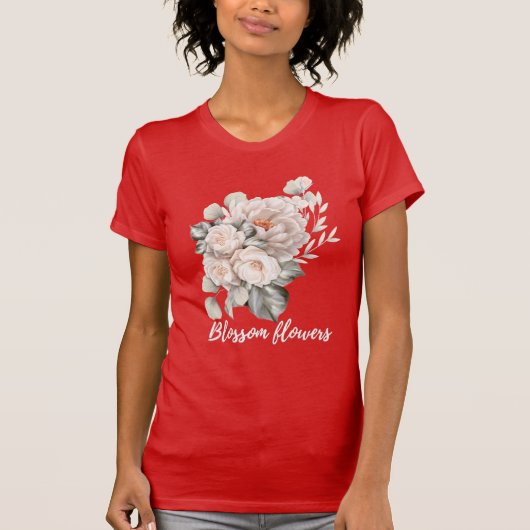 Blossom Bloemen T-shirt (Voorkant)