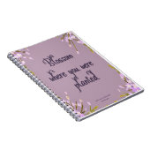 Blossom Blumen Mel Mae Schmidt Stationery Notitieboek (Rechterzijde)