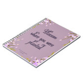 Blossom Blumen Mel Mae Schmidt Stationery Notitieboek (Linkerzijde)