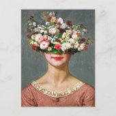 "Blossom Bonnet" Helen - Kunst & Bloemen Maatschap Briefkaart (Voorkant)