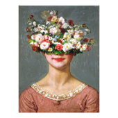 "Blossom Bonnet" Helen - Kunst & Bloemen Maatschap Foto Afdruk (Voorkant)