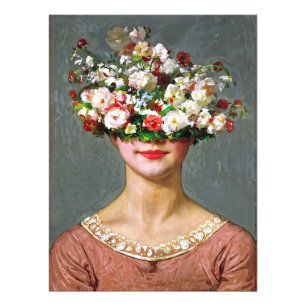 "Blossom Bonnet" Helen - Kunst & Bloemen Maatschap Foto Afdruk