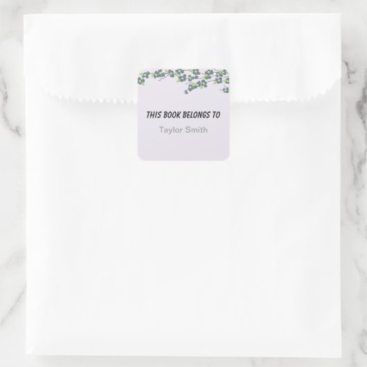 Blossom Book Label (Tas)